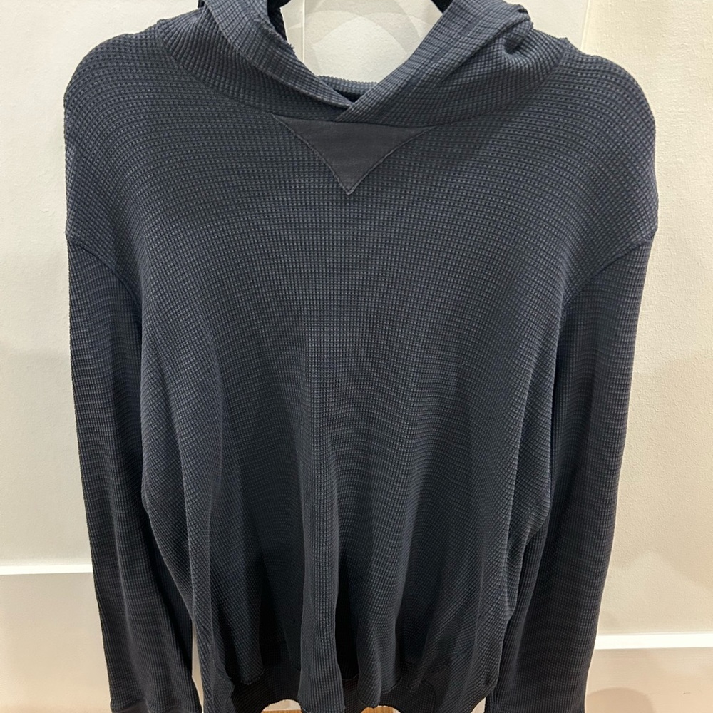 Vince Black Hooded Sweater